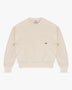 KUNST STUDIO Oversize Heavyweight Sweatshirt Ecru