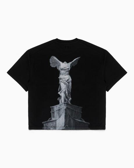 KUИST+STUDIO SS Sculpture Print Box Fit T-Shirt Black