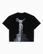 KUNST STUDIO SS Sculpture Print Box Fit T-Shirt Black