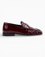 Kundura Buzgu Penny Loafer Burgundy