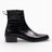 Kundura Crocodile Bot Black