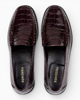 Kundura Crocodile Penny Loafer