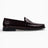 Kundura Crocodile Penny Loafer Brown