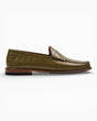 Kundura Crocodile Penny Loafer Khaki