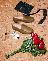 Kundura Crocodile Penny Loafer