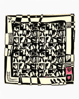 Lar Studio Grass Scarf 42x42 Fular Multicolor