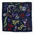 Lar Studio Love and Happiness 42 x 42 Bandana Blue