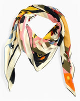 Lar Studio Moka Re-edition Cashmere Modal 140x140 Fular Çok Renkli
