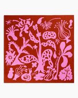 Lar Studio Morning Dew Pink Pareo 135 x 135 Multicolor