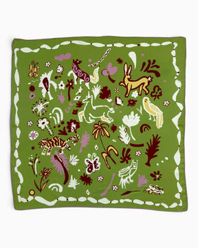 Lar Studio Narnia 62 x 62 Fular Green