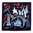 Lar Studio Queen of Hearts 52 x 52 Bandana Navy