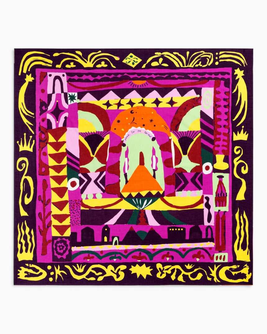 Lar Studio Road to Oz Pareo 135 x 135 Multicolor