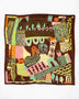 Lar Studio Sacro Bosco Wool 55x55 Fular Multi