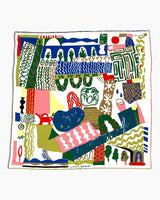 Lar Studio Sacro Bosco Scarf 65x65 Fular Multicolor