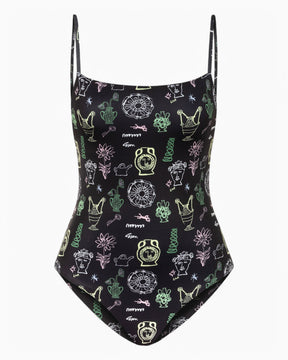 Lar Studio Sculpture One Piece Mayo Multicolor