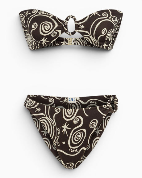 Lar Studio Stars Bikini Brown