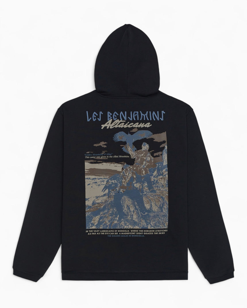 Les Benjamins Erkek Hoodie Black