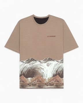 Les Benjamins Erkek Oversized Tee Allover