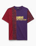Les Benjamins Erkek Relaxed Tee Deep Purple