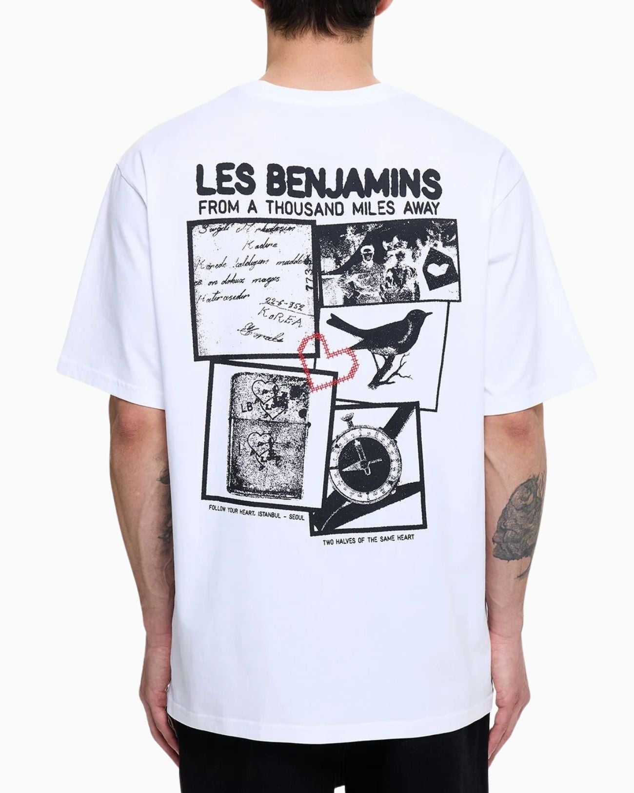 レスベンジャミンズ LES BENJAMINS Tシャツ カットソー 赤 レスベンジャミンズ LES BENJAMINS Tシャツ カットソー 赤