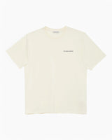 Les Benjamins Erkek Short Sleeve Tee Off White