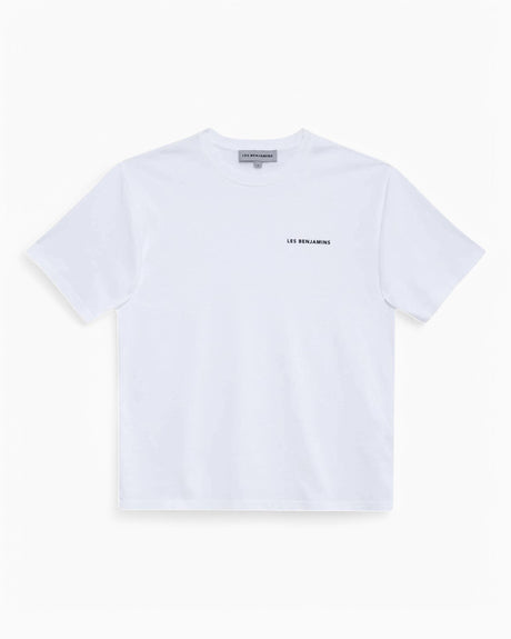 Les Benjamins Erkek Short Sleeve Tee White