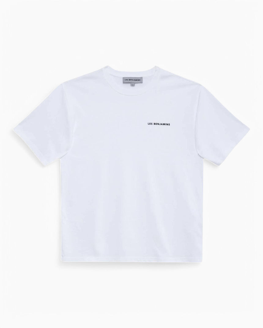 Les Benjamins Erkek Short Sleeve Tee White