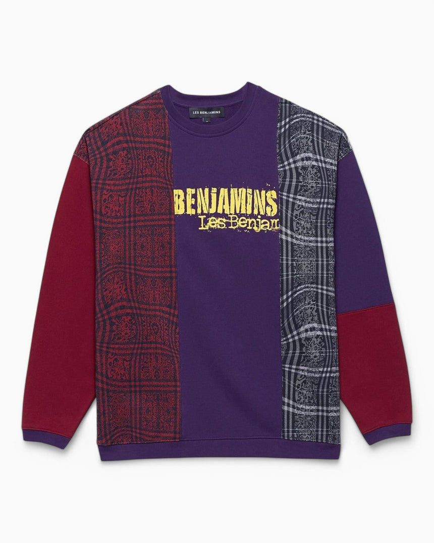 Les Benjamins Erkek Sweatshirt Deep Purple