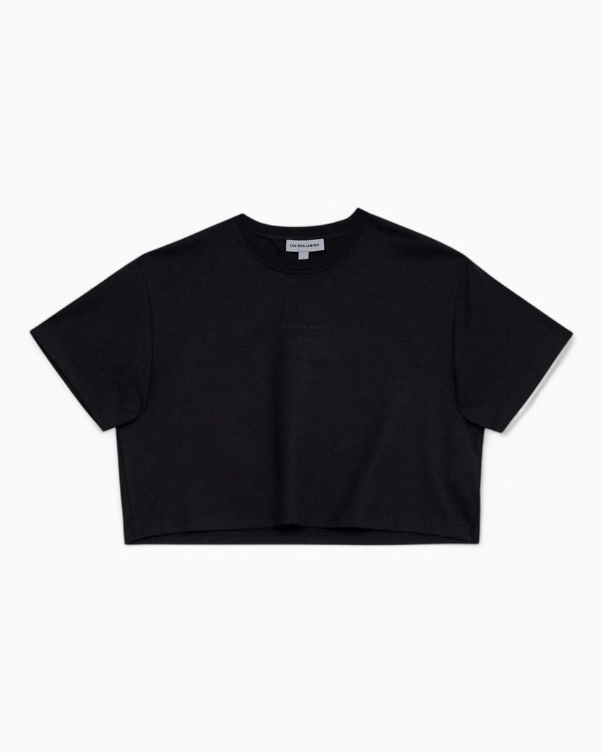 Les Benjamins Kadın Boxed Tee Black