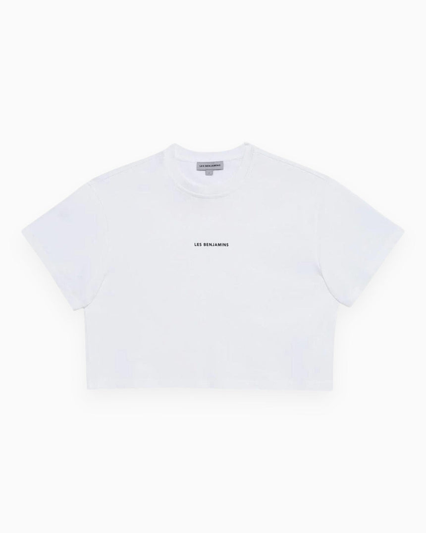 Les Benjamins Kadın Boxed Tee White