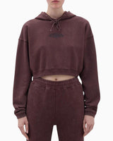 Les Benjamins Kadın Relaxed Hoodie Old Maroon