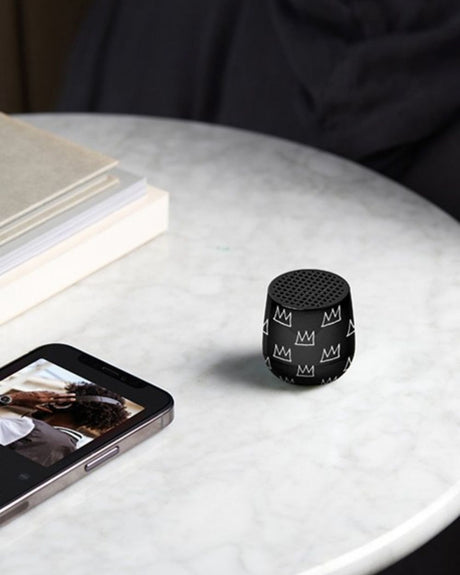 Lexon Lexon X Jean-Michel Basquiat Crown Mino + Bluetooth Hoparlör