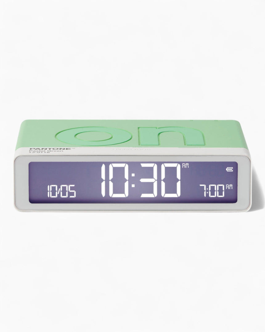 Lexon Lexon x Pantone Flip Alarm Saat Mint