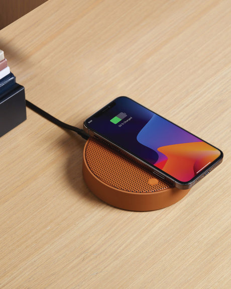 Lexon Oslo Energy Kablosuz Şarj Cihazı ve Bluetooth Hoparlör