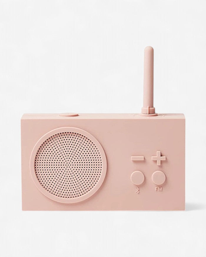 Lexon Tykho 3 Radyo ve Bluetooth Hoparlör Pembe
