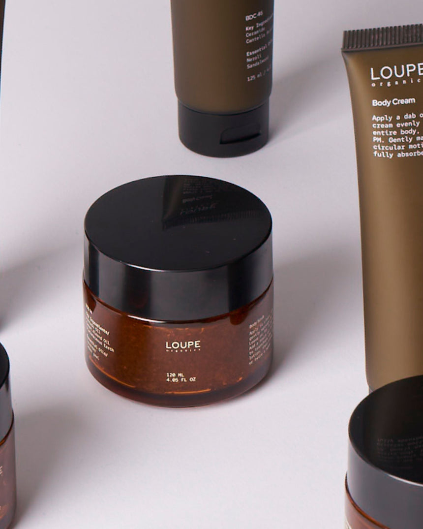 Loupe BDS74 - Sertifikalı Organik Body Scrub | Lavanta-Adaçayı-Limon Kabuğu Yağı