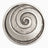 Ma Soeur Et Moi Spiral Charm 01 Silver