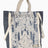 Mah-roc Patchwork Tote Lacivert/Bej