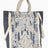Mah-roc Patchwork Tote Lacivert/Bej