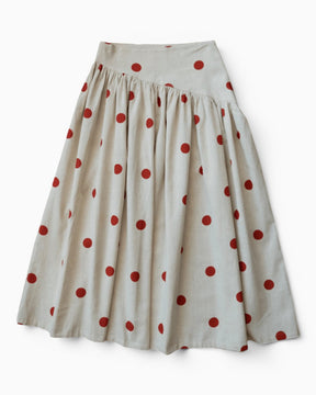 Mama in Love Aria Spotty Kadın Etek Krem/Kiremit