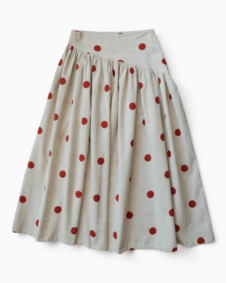 Mama in Love Aria Spotty Kadın Etek Krem/Kiremit