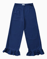 Mama in Love Frill Kadın Pantolon Lacivert