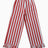 Mama in Love Frill Stripes Kadın Pantolon Krem/Kiremit