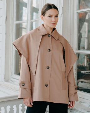 Mama in Love London Kadın Ceket Beige