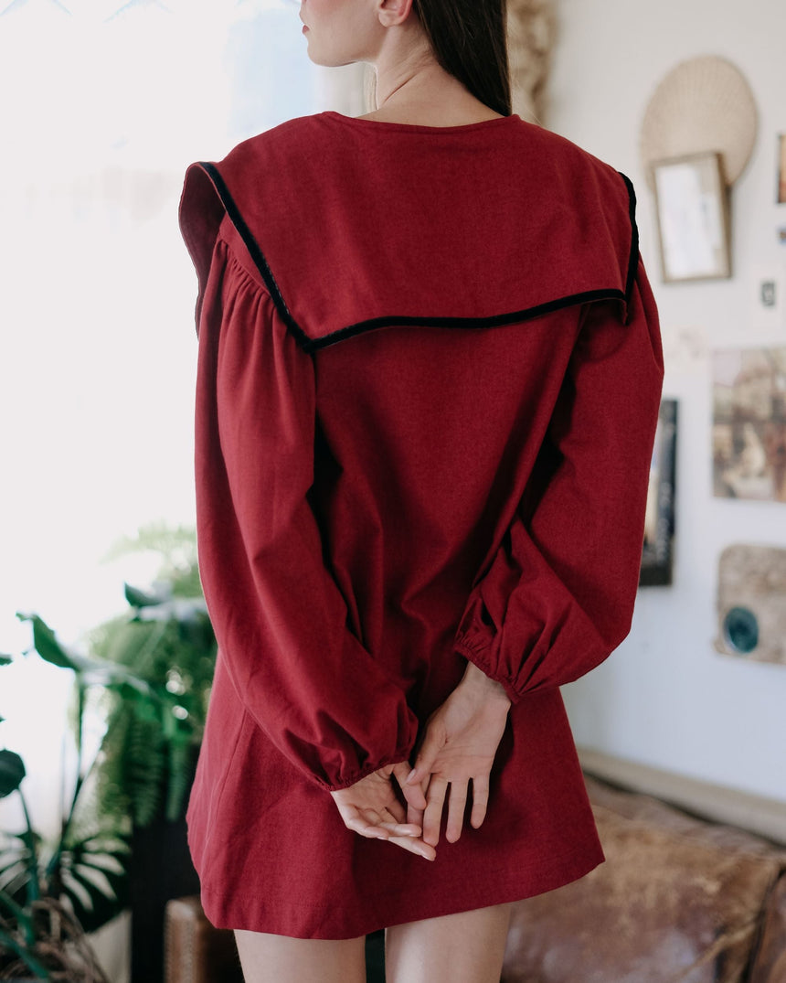 Mama in Love Velvet Kadın Elbise