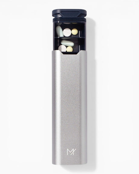 Mannox The Pill Box (Once Daily) Silver