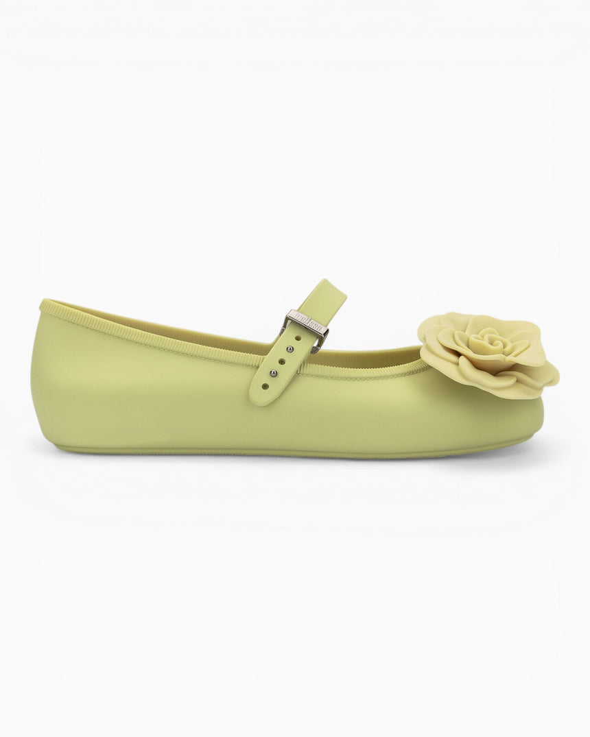 Melissa Soft Ballerina Petals Ad Kadın Ayakkabı Green
