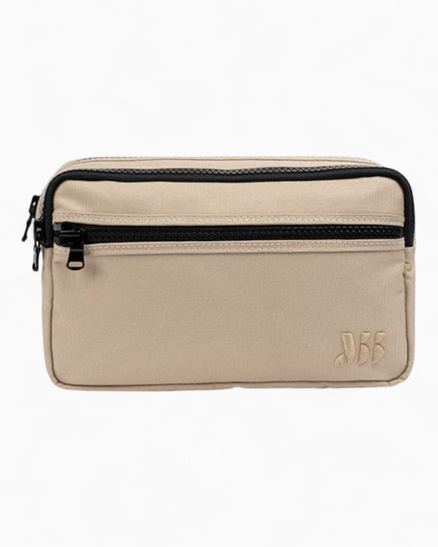 Muni Bum Bag Grace Double Compartment Bumbag Bel Çantası Bej