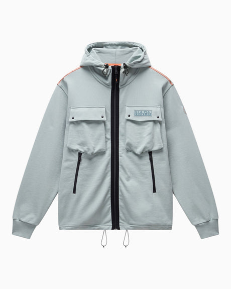 Napapijri B-Rivalto FZH Erkek Sweatshirt Green Mil G1X