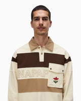 Bloom Jersey Long-Sleeve Erkek Polo T-Shirt